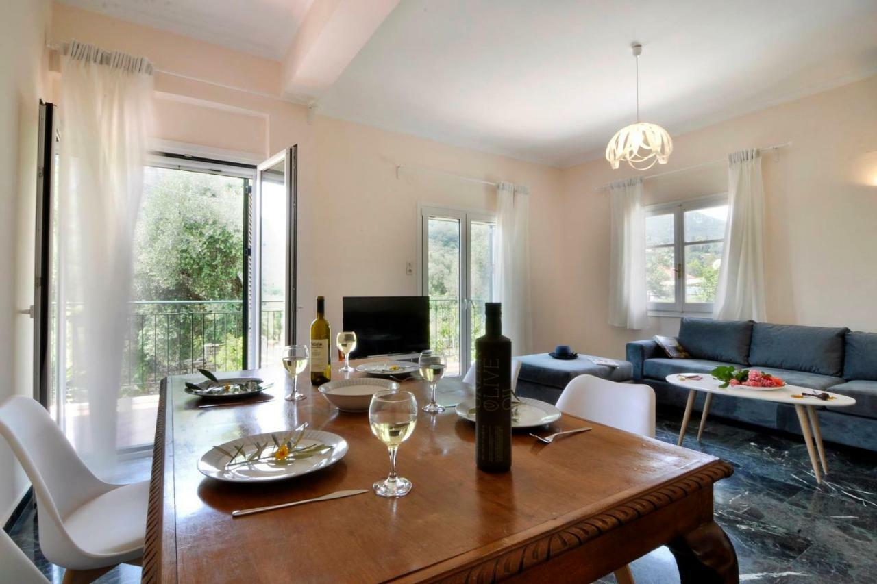 Anastasios Paleokastritsa Apartment Doukádes Esterno foto