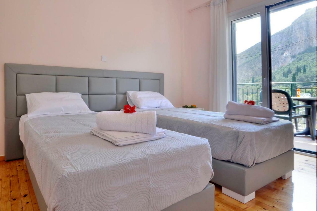 Anastasios Paleokastritsa Apartment Doukádes Esterno foto