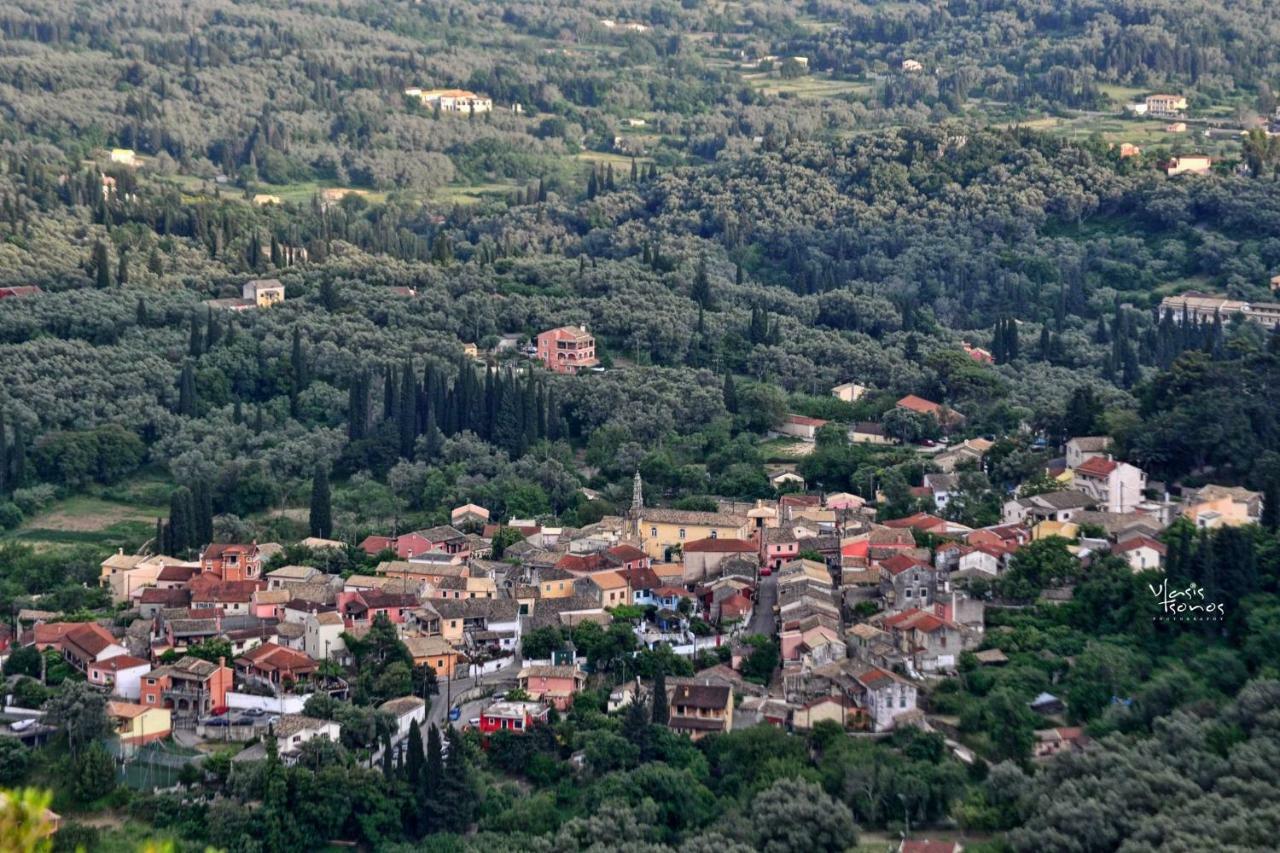 Anastasios Paleokastritsa Apartment Doukádes Esterno foto